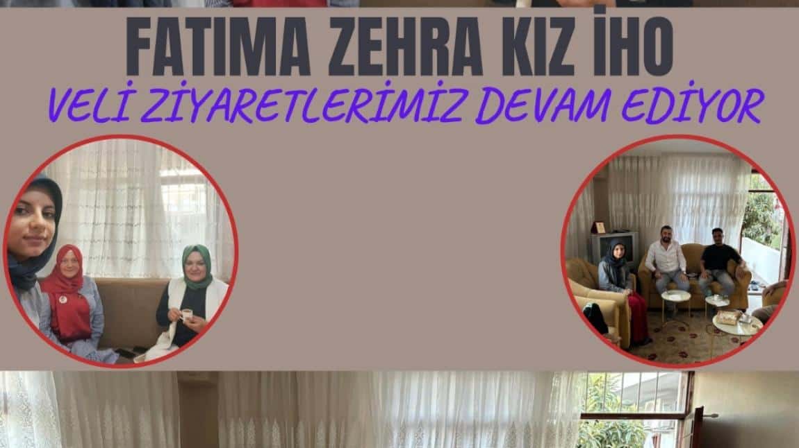 VELİ ZİYARETLERİMİZ DEVAM EDİYOR. 